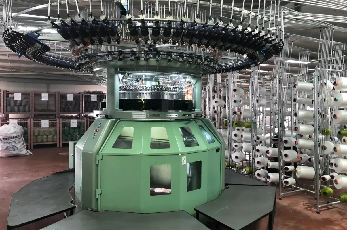 knitted-mattress-fabric-production