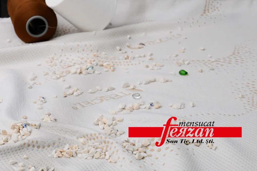 tissu de matelas en polyester
